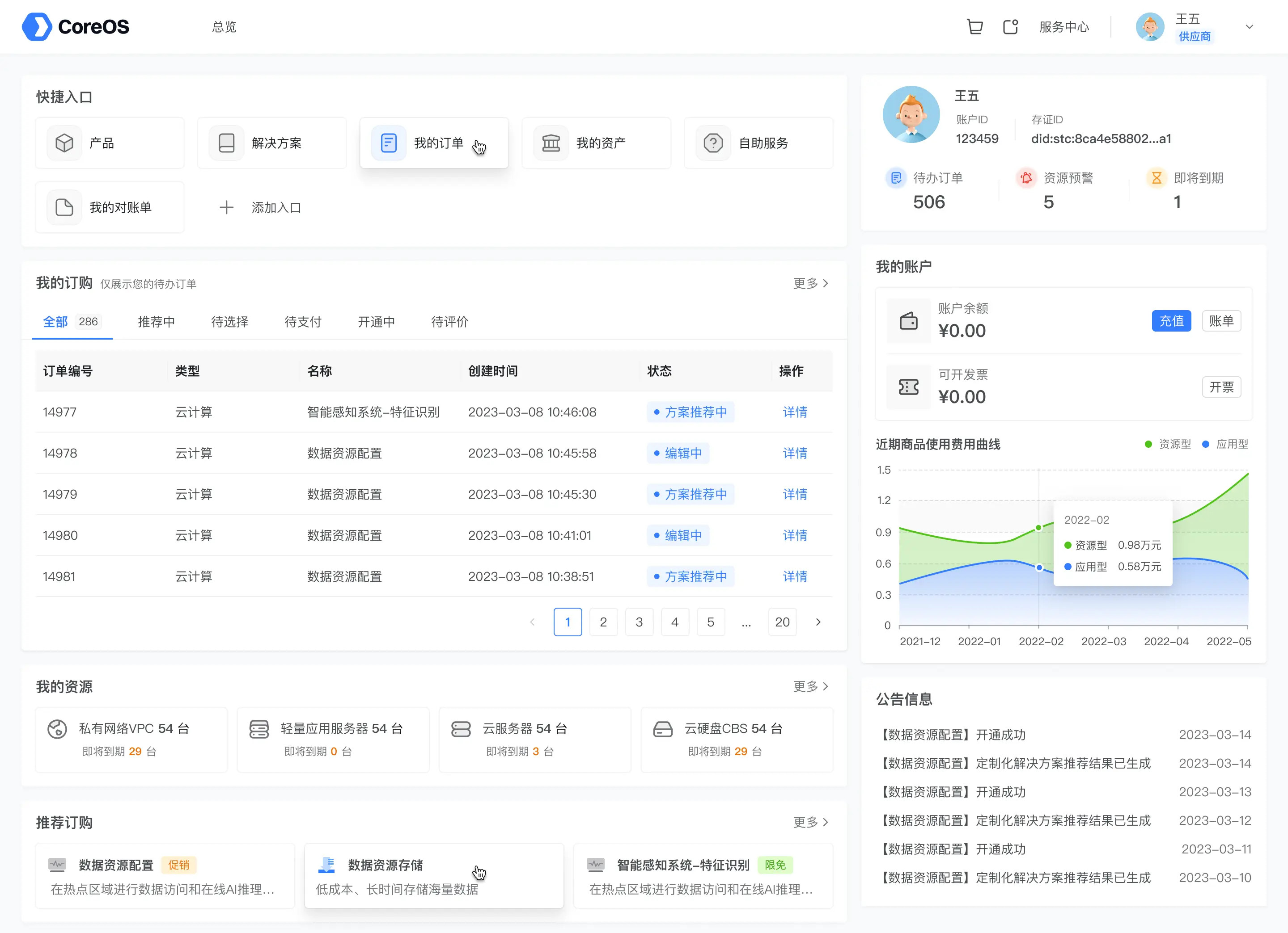 CoreOS 工作台